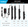 YukiHalu Aquarium Heater 50/100/200/300/500W with Protective Case, Fish Tank Heater,