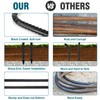12 Inch Heavy Duty J Hook Rebar Stakes, 16-Pack -
