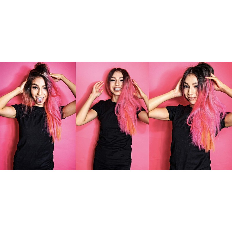 Hair Chalk 16 Color Double Pack with 6 Glitter Colors