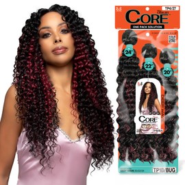 BOBBI BOSS Miss Origin CORE Synthetic Weave Multi Bundle DEEP WAVE (20, 22, 24 inch) (TP1B/30)