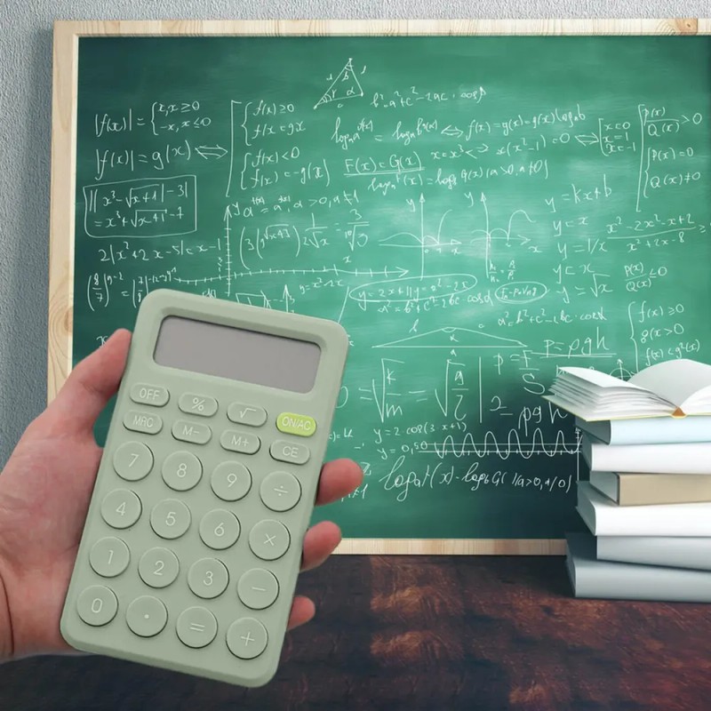 Calculadoras Estándar Básicas Con Pantalla Lcd De 8 Dígitos