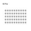 sourcing map Precision Balls 3.2mm Solid Chrome Steel G10 for