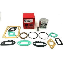 Compatible With McCulloch 10-10 Super Chainsaws Piston Kit 1 13/16" with Complete Gasket Set Two Day Standard Shipping to all 50 States!