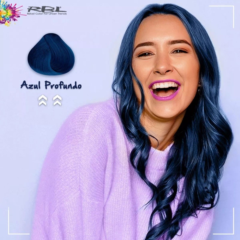 Nutrapel Tinte Rbl Fantasía Azul Profundo Tubo 90gr