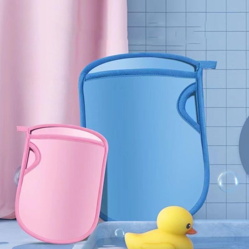 Bath Glove,4X Scrub Gloves | Reusable Mitts Quick-Drying Sensitive Skin