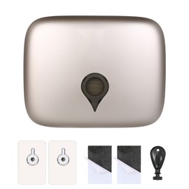 No Drilling Wall Mounted C-fold Hand Towel Dispenser Hanging Toilet Paper Tissue Dispenser Holder for Hotel Food Service Facilities--Champagne Gold