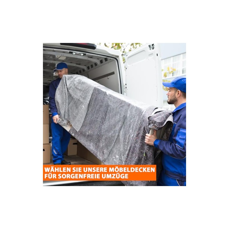 25 Furniture Transport Covers, 150 x 200 cm, Packing Covering
