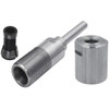 Mesee 1/4 Inch Shank Router Collet Extension Chuck Adapter Milling