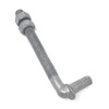 J-Bolt Galvanized With 2 Nuts Attached 2 Pc Pack 5/8"