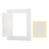 PATIKIL Access Panel for Drywall 115x145mm, 1 Set ABS Plastic