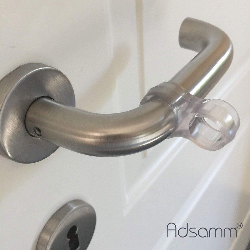 Adsamm® 5 x door stoppers with 2 rings (16 mm