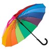 Variety To Go® Rainbow Umbrella, Rainbow Umbrella Large, Compact, Windproof,