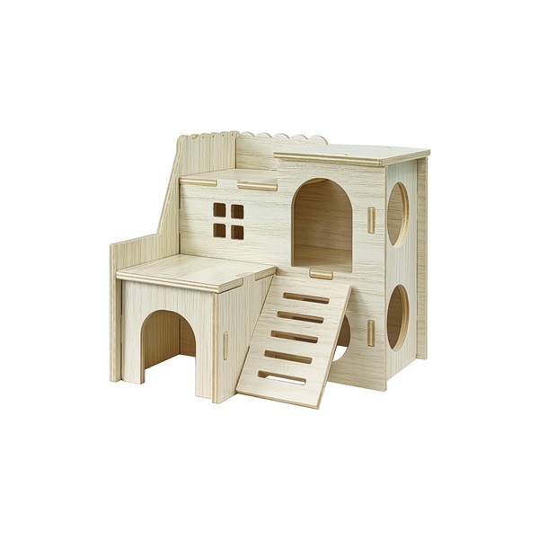 Sirvarni Hamster Hideout Cage Accessories - Hamster House and Habitat