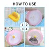 WishLotus Hamster Running Wheel, Silent Jogging Exercise Toy Hamsters Cage
