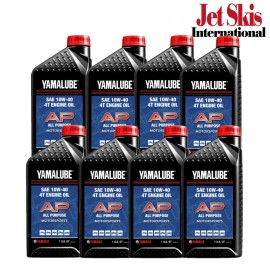Yamaha Yamalube 10w40 All Purpose Oil - Pack Of 8