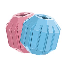 KONG - Puppy Activity Ball - Soft Rubber, Treat Dispensing Dog Toy for Teething Pups (Assorted Colors) - for Medium Puppies