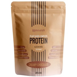 UpNourish Vegan Plant Based Complete Protein Meal Replacement Shake Chocolate Gluten Free