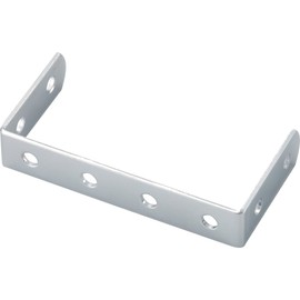 TRUSCO(トラスコ) ジョイント金具19型U クロム 寸法102X52 穴数8 TK19-U8AC