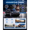 Wireless Car Play Screen with 4K Dashcam, 9.26 Inch Compatible