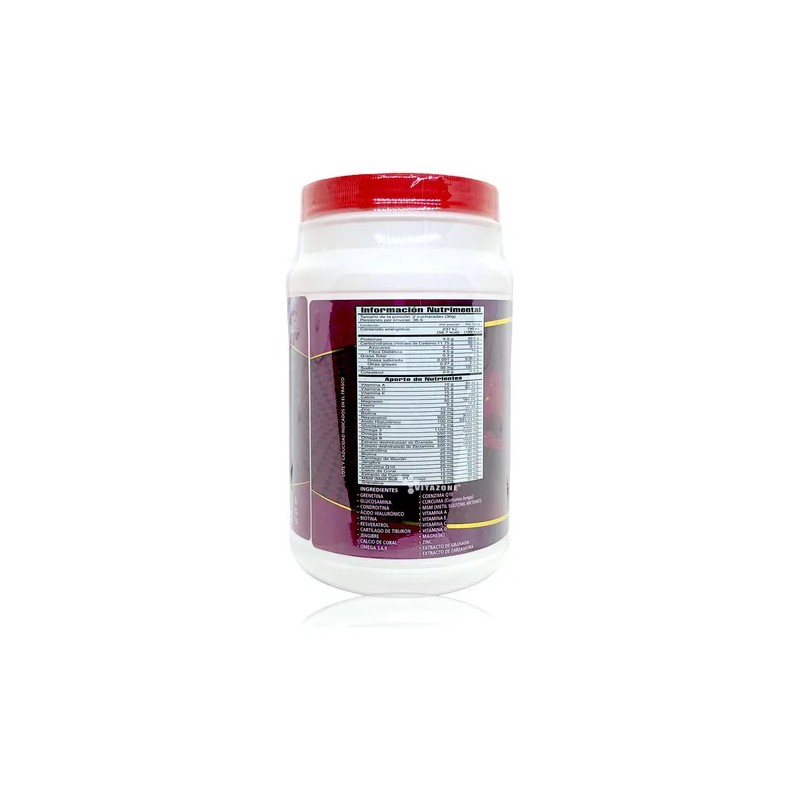 Grenetina Hidrolizada Biotina Glucosamina Zarzamora 1.1 Kg