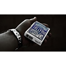 Tally Ho No 9 Fan Back Standard Spielkarten (BLAU) Deck