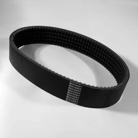 BESTORQ 3/3VX340 Rubber V-Belt, Banded/Cogged, Black, 34" Length x 1.218" Width x 0.41" Height