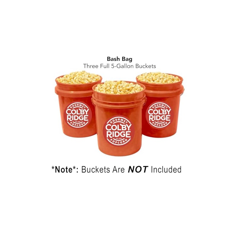 Colby Ridge Cheddar Cheese Gourmet Craft Popped Gluten Free Popcorn