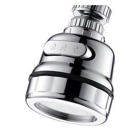 Lveal Kitchen Sink Faucet Sprayer Head, Movable Kitchen Tap Head, 360° Rotatable Anti-Splash Faucet Nozzle Head, 3 Modes Water Saving Tap Faucet Booster Shower Replacement for Kitchen (Shorter Style)