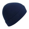 Beechfield B380 Engineered Knit Ribbed Beanie - Oxford Navy