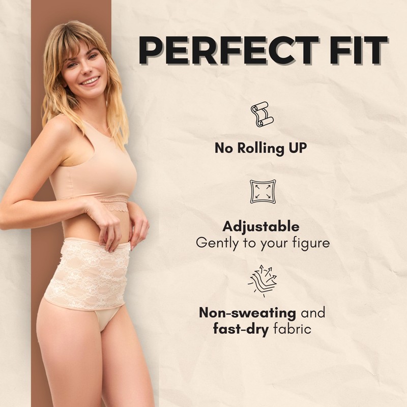 SILL Ostomy Bag Cover - Wrap Cream XS-XXL - Made