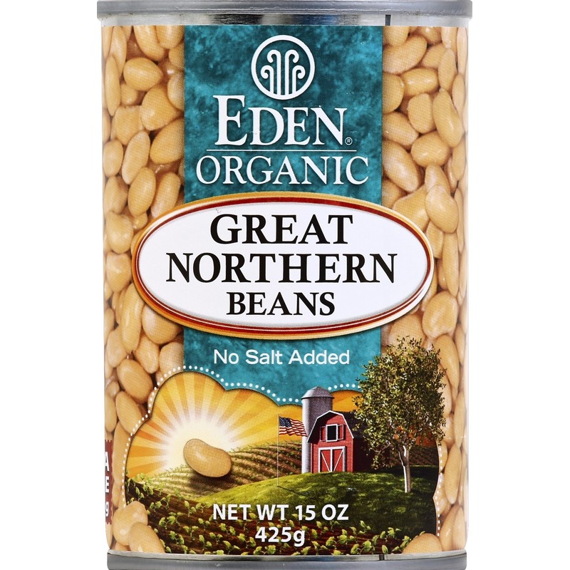 Eden Foods Bean Can Great North No Salt Organic
