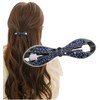 Herbeluemily Barrette, Secure, Small, Bijou Ribbon, Hair Clip, Stylish, Adult,