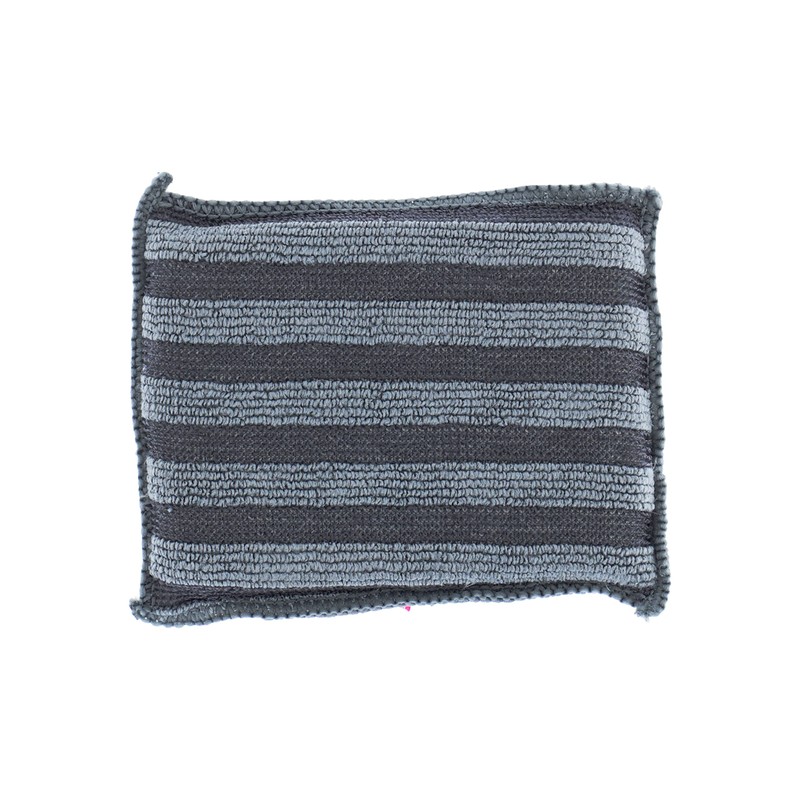 Sorbo Kitchen Scrub Sponge, Scrub Stipes on Microfibre Sponge, Shiny