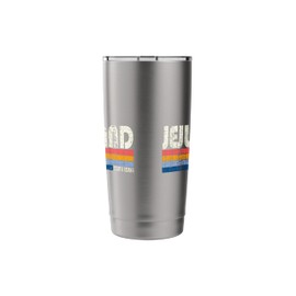 Vintage 70s Jeju Island, South Korea Stainless Steel Insulated Tumbler