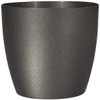Don-Plast DA 14 MAT Aga Flowerpot, Graphite Mat, 140 x