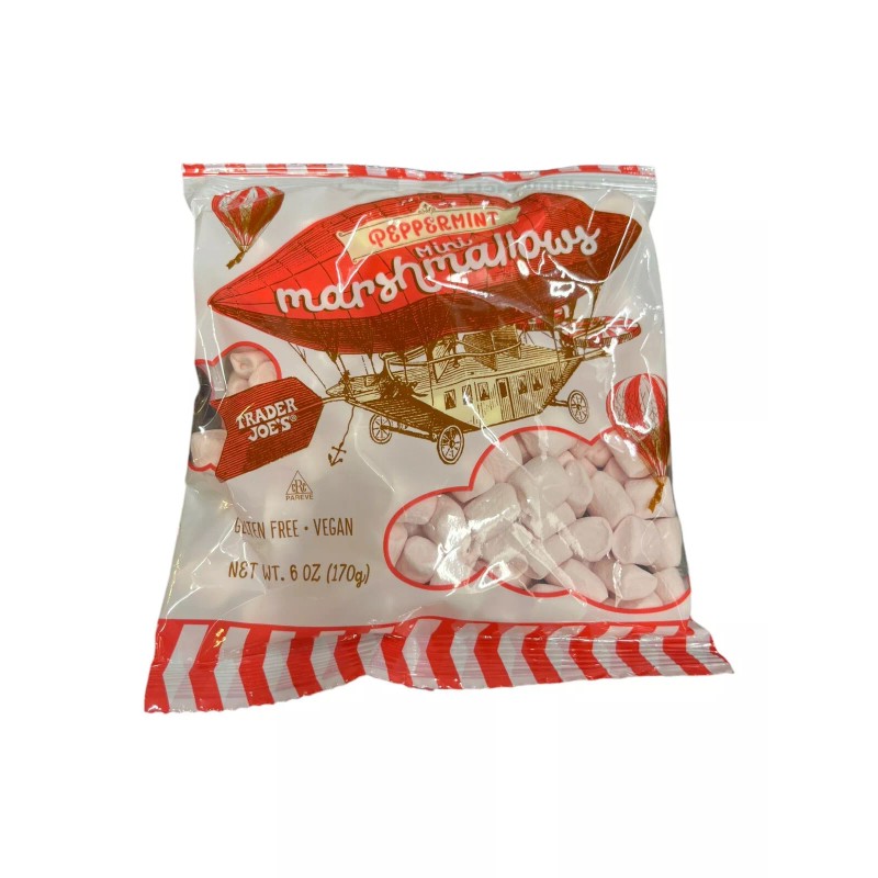 Trader Joe’s 2 Bags ~Trader Joe's Peppermint Mini Marshmallows 6