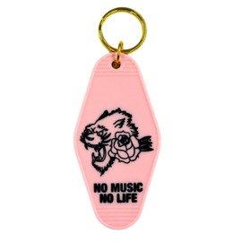 Blue Vogue Biker Motorcycle Harley American Casual Vintage Motel Key Chain USA American Miscellaneous Goods Double-Sided Hot Stamped USMO, 015 PINK