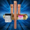 Air Conditioning Four-Way Reversing Valve Copper Refrigeration Service Maintenance Accessory