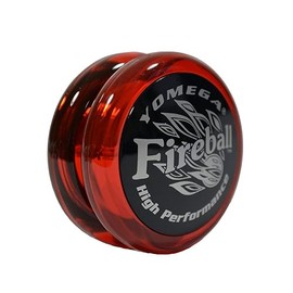 Yomega Fireball YoYo - Yoyo de alto rendimiento sensible con transeje, excelente para trucos de cuerda para jugadores avanzados para actuar como profesionales + 2 cuerdas yo yo adicionales y garantía