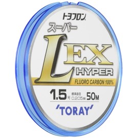 Toray Line Toyofuron Super L EX Hyper No. 1.5 16.2 ft (50 m) Transparent