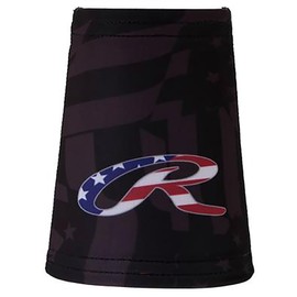 Rawlings AAW16S02 US Camo Wristbands, Set of 2, Black, One Size Fits Most