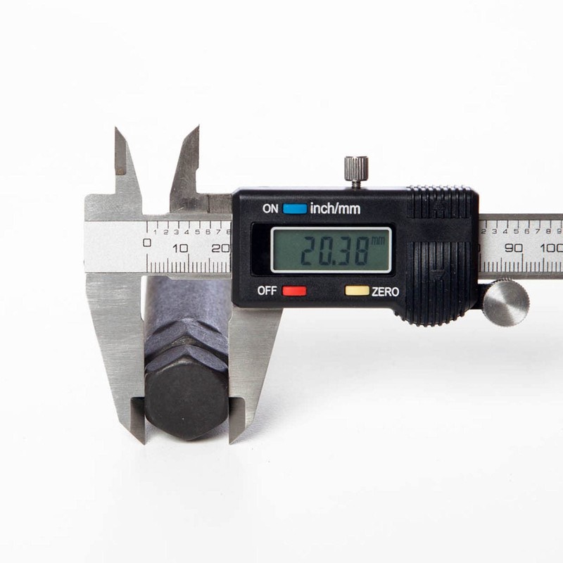 Circuit Performance Large Black 7 Point Standard Spline Tool Key