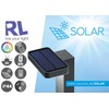Reality Leuchten Melo R55326101 Solar LED Outdoor Light Plastic White