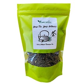 Jiaogulan Tea (Gynostemma Tea), Loose Leaf, All Natural, Potent Antioxidant, Improves Sleep, Supports Health Heart (4oz)