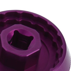 Alomejor Bicycle Bottom Bracket Cup Tool 5 in 1 Multifunctional Bottom Bracket Cup for BB91 BB109 BB30SH PF30SH BB86-30 BB30-30 BBR60 MT800 BB93 BB9000 BB9100(Purple)