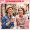 50 Set Root Beer Float Cups with Red Plastic Soda