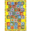 champion rugs Kids/Baby Room/Daycare/Classroom/Playroom Area Rug Abc's Alphabet Numbers Blocks