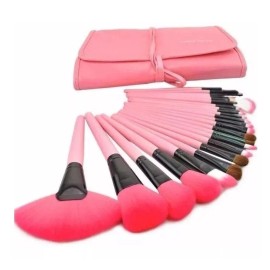 Make Up for You Set de 24 brochas de maquillaje Make Up for You Brush Brush Set rosa