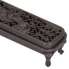 Brass Alloy Incense Burner Home Desktop Burning Incense Holder Case