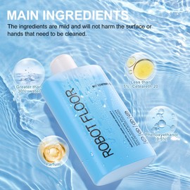 Original Scent Deodorizing Solution Refill, Compatible for Roborock Cleaning Solution, Residue & Streak Free, Compatible with Saros Series, S8 Series, S7 Series, Q Revo Series,Q Series